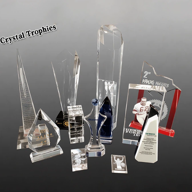 crystal trophies crystal trophies