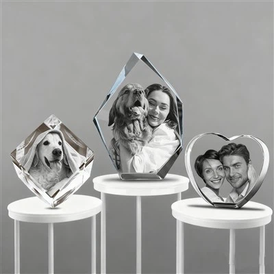 3D Kristal Trofee