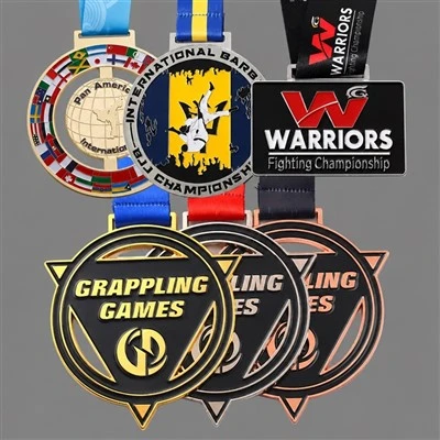 Pasgemaakte Martial Arts-medaljes en Jiu Jitsu-medaljes